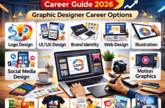 10 Types of Graphic Design Jobs (Career Guide 2026) | Graphic Designer Career Options