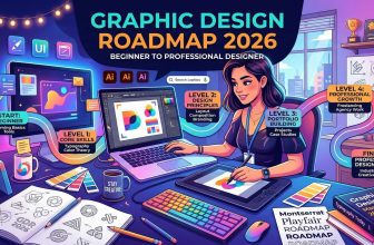 Graphic Design Roadmap 2026 – Beginner to Pro Complete Guide
