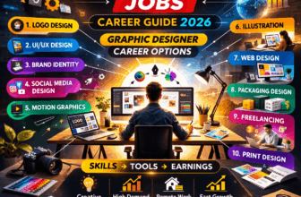 10 Types of Graphic Design Jobs (Career Guide 2026)