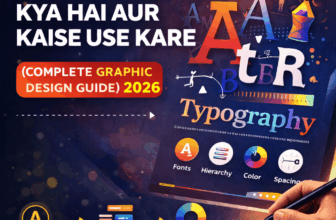 Typography Kya Hai aur Kaise Use Kare (Complete Graphic Design Guide 2026)